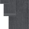 Towels 8-Piece Premium Towel Set, 2 Bath Towels, 2 Hand Towels, and 4 Wash Cloths, 600 GSM 100% Ring Spun Cotton Highly Absorbent Towels for Bathroom, Gym, Hotel, and Spa (Grey) - Image 3